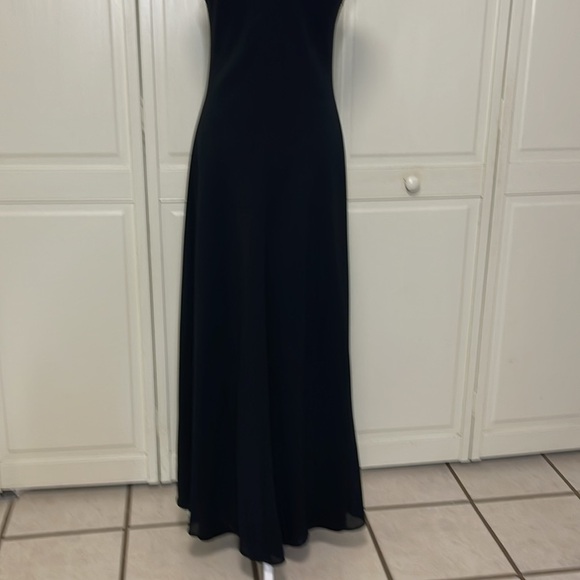 CACHET Women’s Black Beaded Formal Maxi Gown Size 8 - Picture 7 of 10